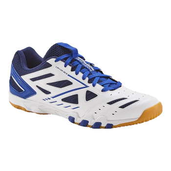 迪卡侬乒乓球鞋运动鞋室内舒适透气男女春夏IVE3蓝白拼色44-4265908