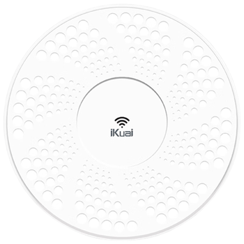 爱快（iKuai）2.5g路由器 无线ap吸顶 ax6000 wifi6 商用/企业级 ac+ap 远程控制/全屋组网 poe/DC供电 HX6000