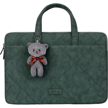 BRINCH手提电脑包女13.3英寸商务通勤简约适用苹果华为笔记本电脑包