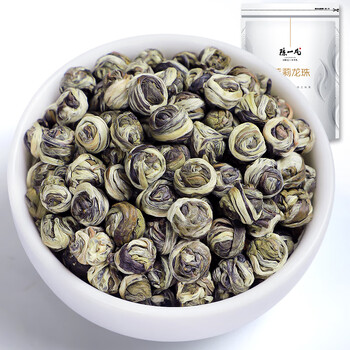 陈一凡 茉莉花茶龙珠250g 浓香型新茶广西横县茉莉绣球窨制绿茶茶叶袋装