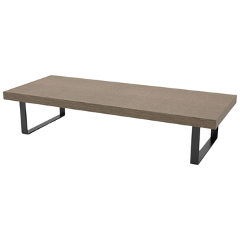 ATSCORE显示器增高架 电脑支架增高架 显示器支架 台式电脑桌支架 笔记本支架 桌面底座 胡桃棕