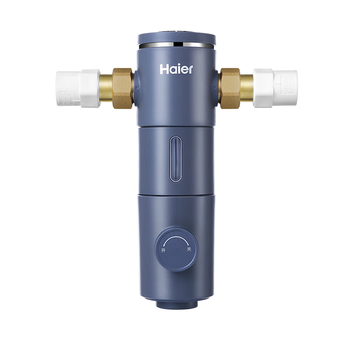 海尔(Haier)前置过滤器超9T大通量家用净水器40微米反冲洗精滤实时水压监测全屋净水一键自动冲洗HP-37