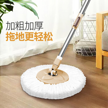 百家好世 拖把杆旋转加粗拖把盘尘推杆圆拖把头配件杆盘套装不含拖把头 百家好世 拖把杆旋转加粗拖把盘尘推杆圆拖把头配件杆盘套装不含拖把头