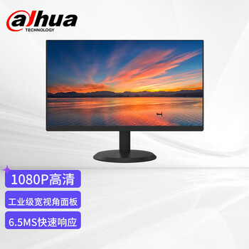 dahua大华22英寸监控显示器 1080P高清画质 大广角低功率 多接口高清宽频监视器 DH-LM22-J200 dahua大华22英寸监控显示器 1080P高清画质 大广角低功率 多接口高清宽频监视器 DH-LM22-J200