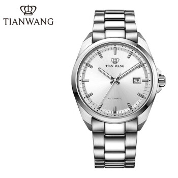 天王表tianwang手表高端防水手表男品牌商务休闲机械男士腕表5977钢带
