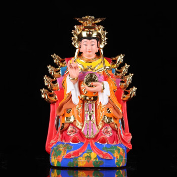 烨琪九凤椅地母娘娘神像后土娘娘像地母元君后土夫人佛像宗教神像新
