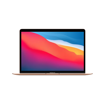  APPLE苹果 MacBook Air笔记本电脑 13.3英寸新款8核M1芯片轻薄本商务学生 【官方标配】金色 M1/8G/256G