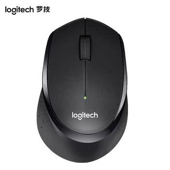 罗技（Logitech）B330无线鼠标 办公鼠标 右手鼠标 企业版 带无线微型接收器 黑色