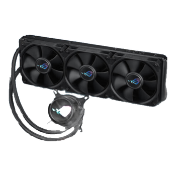 华硕ROG STRIX飞龙三代360 一体式CPU水冷散热器 双模式低噪音泵/可旋转冷头盖/定制ROG高性能风扇