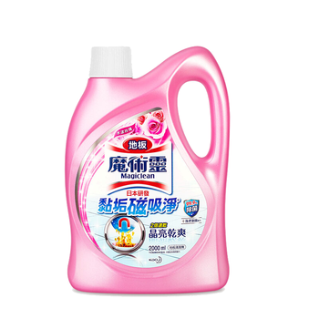 花王（KAO）地板清洗剂2L 地板清洁剂强力去污除菌瓷砖木地板拖地专用清洁液