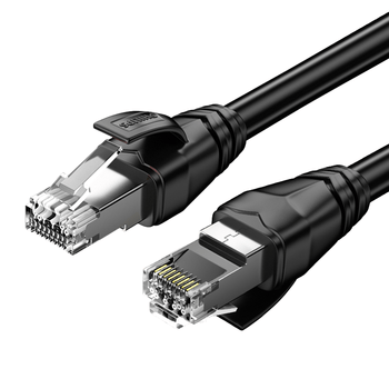 飞利浦（PHILIPS）八类网线Cat8类万兆电竞级双屏蔽网络跳线纯铜芯适用企业工程交换机高清监控布线 8米