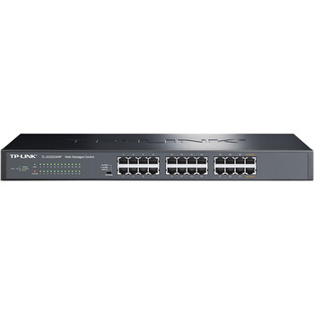 普联(TP-LINK)24口千兆POE供电交换机TL-SG2024MP企业级网络摄像头专用安防监控网线分线器 普联(TP-LINK)24口千兆POE供电交换机TL-SG2024MP企业级网络摄像头专用安防监控网线分线器