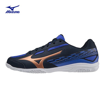 mizuno美津浓男士透气稳定舒适减震乒乓球鞋crossmatchsword50蓝色