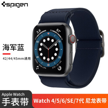 spigen适用applewatch手表带iwatch765432代6se苹果手表表带4567代