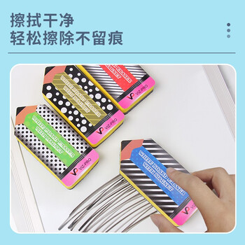 VIZ-PRO(威瀑) 卡通磁性白板擦套装 创意可爱表情磁吸黑板擦刷白板笔可擦白班擦 4个装/铅笔  VIZ-PRO(威瀑) 卡通磁性白板擦套装 创意可爱表情磁吸黑板擦刷白板笔可擦白班擦 4个装/铅笔