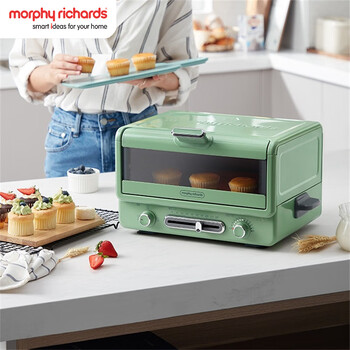 摩飞电器（Morphyrichards）小魔箱电烤箱 家用小型烘焙煎烤一体多功能台式烧烤机 MR8800