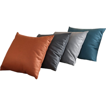 艾薇沙发抱枕套组合靠枕套皮靠垫套不含抱枕芯45*45 科技布4个套装