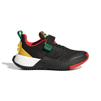 阿迪达斯（adidas）童鞋乐高联名儿童运动鞋23春秋款跑步运动鞋子 HP2114黑/黄/红/绿
