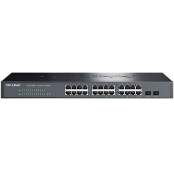 普联(TP-LINK)24口全千兆+2千兆SFP PoE交换机 企业级分流器 分线器TL-SG1226P 普联(TP-LINK)24口全千兆+2千兆SFP PoE交换机 企业级分流器 分线器TL-SG1226P