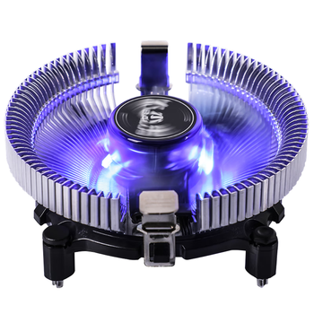 大水牛（BUBALUS）Q6 CPU散热器（支持Intel/1150/1156/AMD/AM3/多平台/9CM蓝光风扇/附带硅脂/台式电脑风冷散热器）