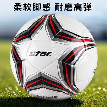 世达（star）足球5号成人青少年训练比赛标准用球PU材质耐磨五号球SB6415C