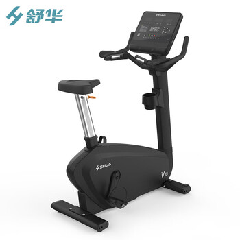 舒华高端商用立式健身车（黑砂纹）SH-B9100U