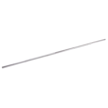 迪卡侬杠铃杆1.2米钢杆镀铬单根CROB1.55杠铃杆1746752