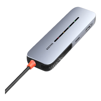 联想异能者Type-C扩展坞USB分线器HDMI/VGA转接头转换器PD快充小新苹果笔记本拓展坞