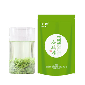 安康平利女娲茶叶100g袋2021新茶春茶袋装陕西安康高山茶平利散装浓香