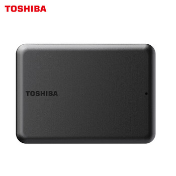 东芝（TOSHIBA）4TB 移动硬盘 Partner USB 3.2 Gen 1 2.5英寸 曜石黑 兼容Mac 轻薄便携 稳定耐用 高速传输