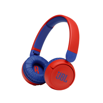JBL JR310BT 【双11】头戴式无线蓝牙耳机 益智玩具沉浸式学习听音乐英语网课学生儿童耳机 星耀红