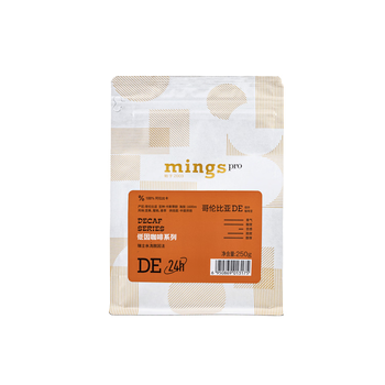 铭氏（Ming's）Mings pro哥伦比亚低因脱因咖啡豆250g