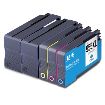 双杰955XL墨盒适用惠普7730墨盒7730 7740 8210 8720 8710 8730 8725 8218 8740 8216 8727 HP955墨盒五色装