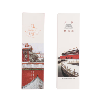 TaTanice 纸质书签 文创书签书页夹古风卡片文具情侣送礼生日礼物送老师同学朋友故宫紫荆城2套