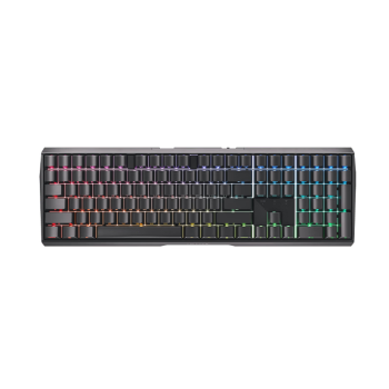 CHERRY樱桃 MX3.0S无线键盘 机械键盘 游戏键盘 电脑键盘 蓝牙三模 RGB灯效 兼容WIN/MAC 黑色红轴