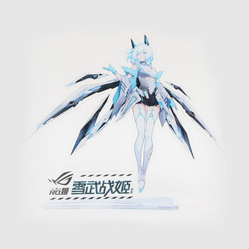 rog周边rog玩家国度信仰ro姬雪武战姬亚克力人形立牌gx601太阳神机箱