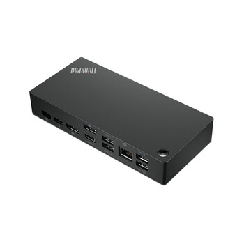 联想ThinkPad扩展坞 笔记本台式机桌面扩展器 Type-C接口支持3台4K显示 40AY0090CN 联想ThinkPad扩展坞 笔记本台式机桌面扩展器 Type-C接口支持3台4K显示 40AY0090CN