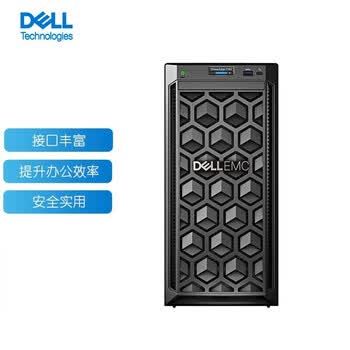 DELL 戴尔 T140塔式服务器主机(至强E-2224四核3.4GHz 16G ECC 2T 3年专业支持)
