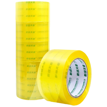 天章 （TANGO）超透明胶带60mm*91.4米*50um*5卷高粘宽胶带封箱封口家用搬家货物工厂车间物流快递仓库打包0046