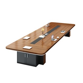 香尔特（Xiangerte）办公家具长方形办公桌会议桌长桌简约现代 会议洽谈桌椅组合