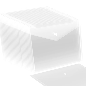 西玛（SIMAA）10个装 A4按扣学生透明文件袋 加厚 防水试卷资料收纳袋 办公文件档案袋 21227