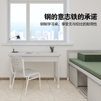 花都家美 营具学习桌椅组合钢制双人办公桌子学习椅(两抽一桌两椅) XZS213 花都家美 营具学习桌椅组合钢制双人办公桌子学习椅(两抽一桌两椅) XZS213