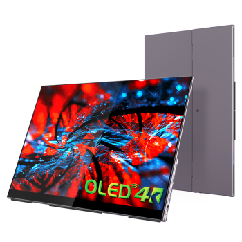 雕塑家15.6英寸4K OLED便携式显示器触摸屏 AdobeRGB100%色域 手机电脑笔记本副屏ps5游戏拓展屏MU156LO1