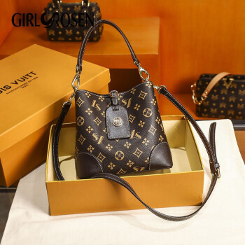 girlrosen风品牌包包女包水桶包新品时尚女士手提包大容量单肩挎包