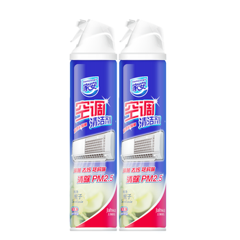 家安（HomeAegis）空调清洗剂360ml*2瓶（挂壁机 栀子花香 除菌祛味 清除PM2.5）