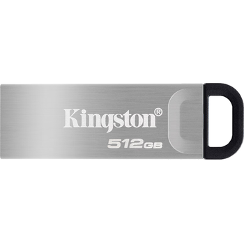 金士顿(Kingston)512GB USB 3.2 Gen 1 U盘 DTKN 大容量U盘 金属外壳 读速200MB/s 学习办公投标电脑车载通用