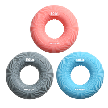 PROIRON 普力艾 握力圈男女士儿童指力训练器握力器 30/40/50磅3件套装