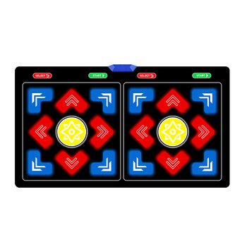 宏太双人无线跳舞毯家用电视跳舞机游戏体感手舞足蹈美腿儿童跑步毯