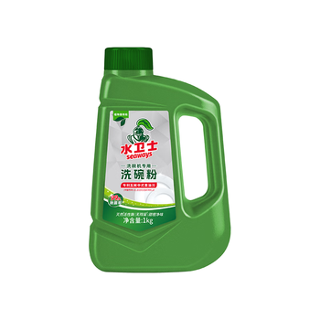 水卫士洗碗机用洗碗粉 洗碗机洗涤清洁剂耗材洗碗块洗碗盐强力清洁 1kg