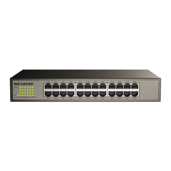 磊科（netcore）S24G 24口千兆交换机 网线分流器 工程高清监控网络分线器 企业级交换机 稳定高速传输
